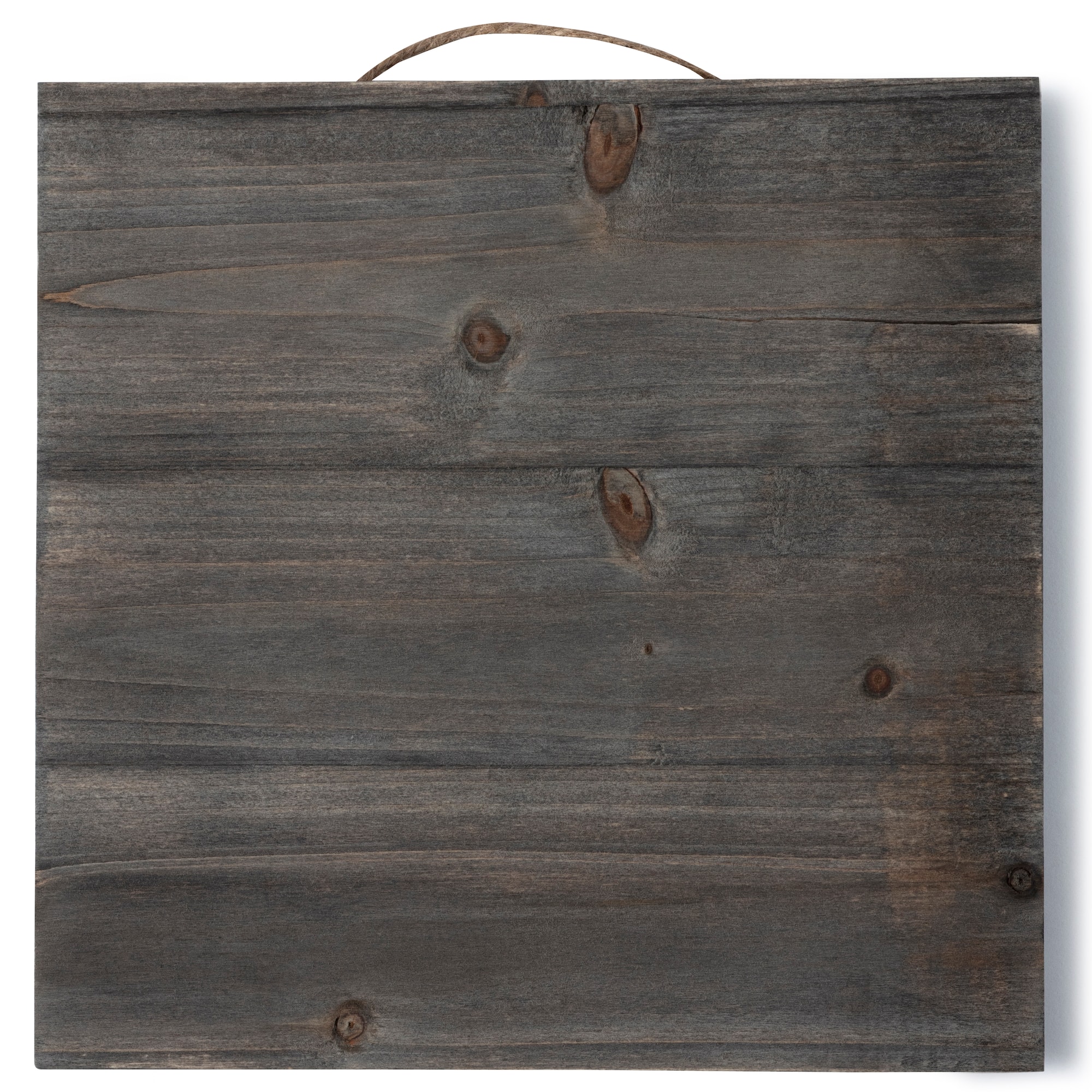 10" x 10" Graywashed Square Wood Plaques, 2ct. by Make Market®
